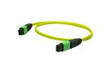 12 Fiber MPO/MTP Cable Assemblies, 3mm Round Jacketed, Plenum Rated
