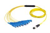 SM Bend Insensitive MPO Breakout Fiber Cable